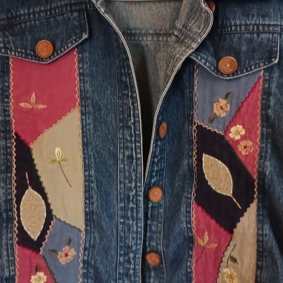 NEW‎ IDENTITY Denim Jacket sz Small - Picture 4 of 6